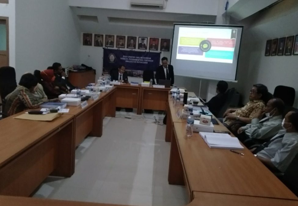 Ujian Disertasi Mahasiswa Program Studi Doktor Ilmu Peternakan