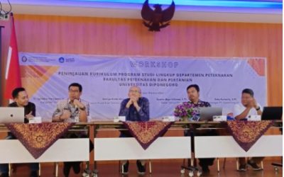Workshop Peninjauan Kurikulum Program Studi di Lingkup Departemen Peternakan, FPP UNDIP.